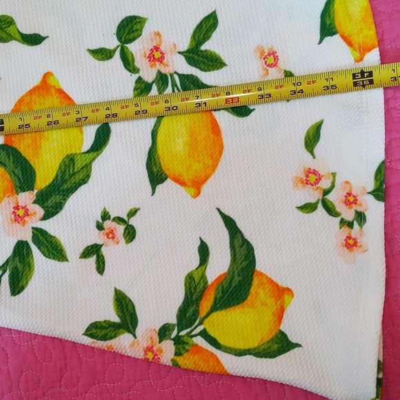 Sweet Lemon Knit Summer Dress by Pappagallo L - Picture 7 of 8